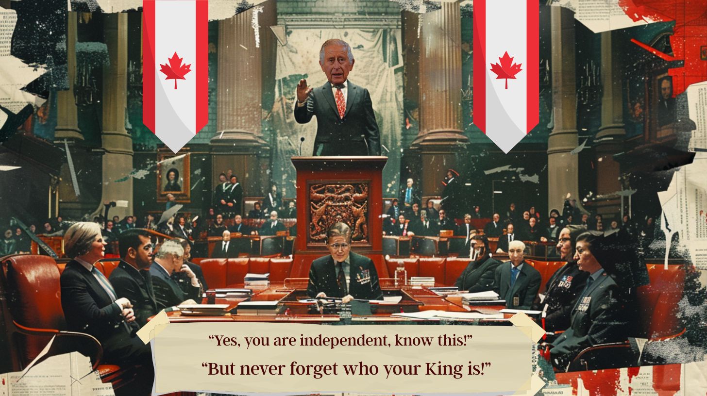“But never forget who your king is!”