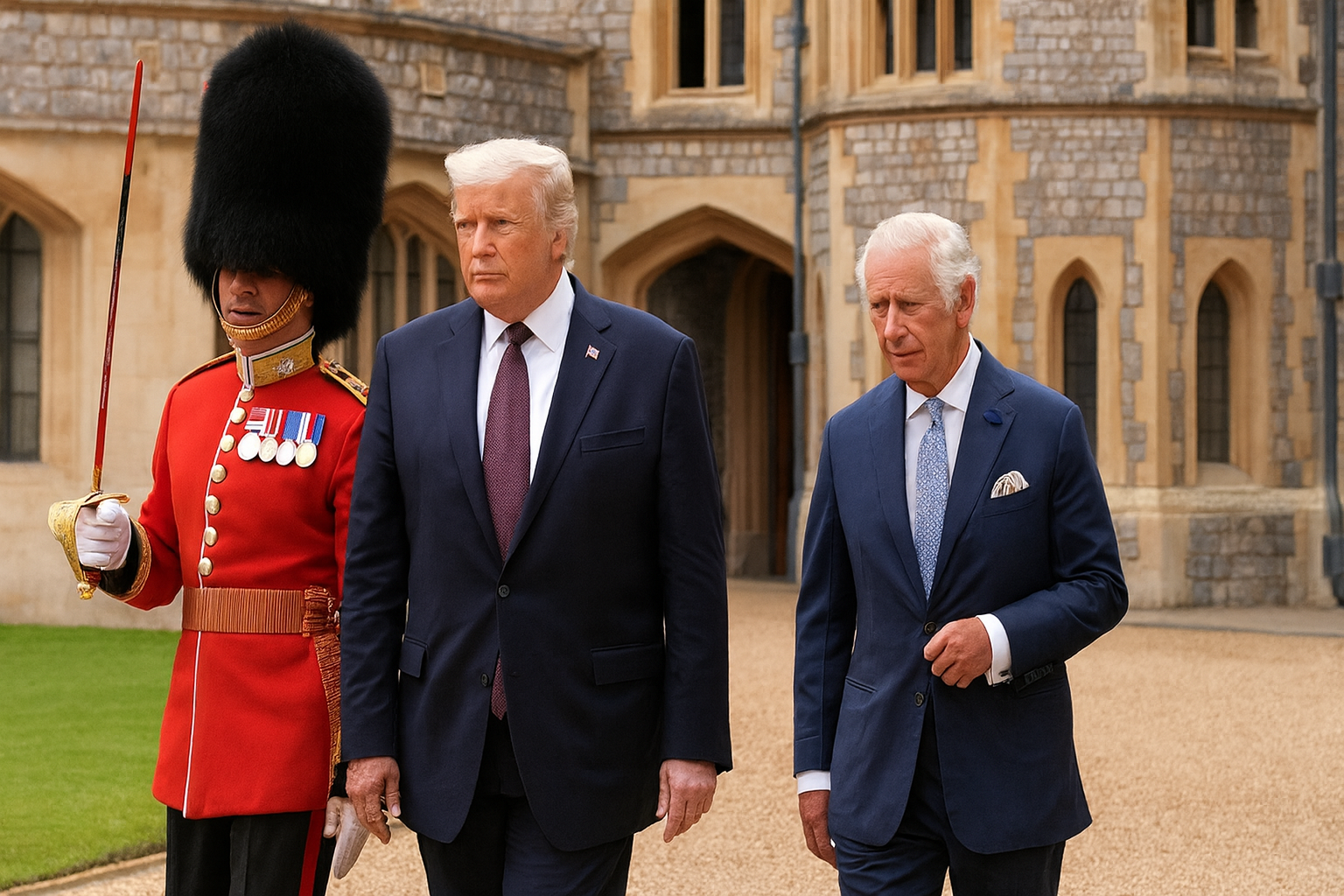 Trump in Windsor