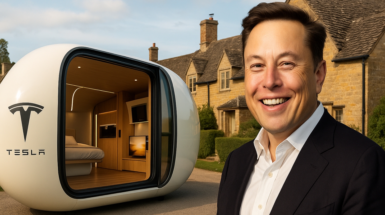 Tesla home in a day UK