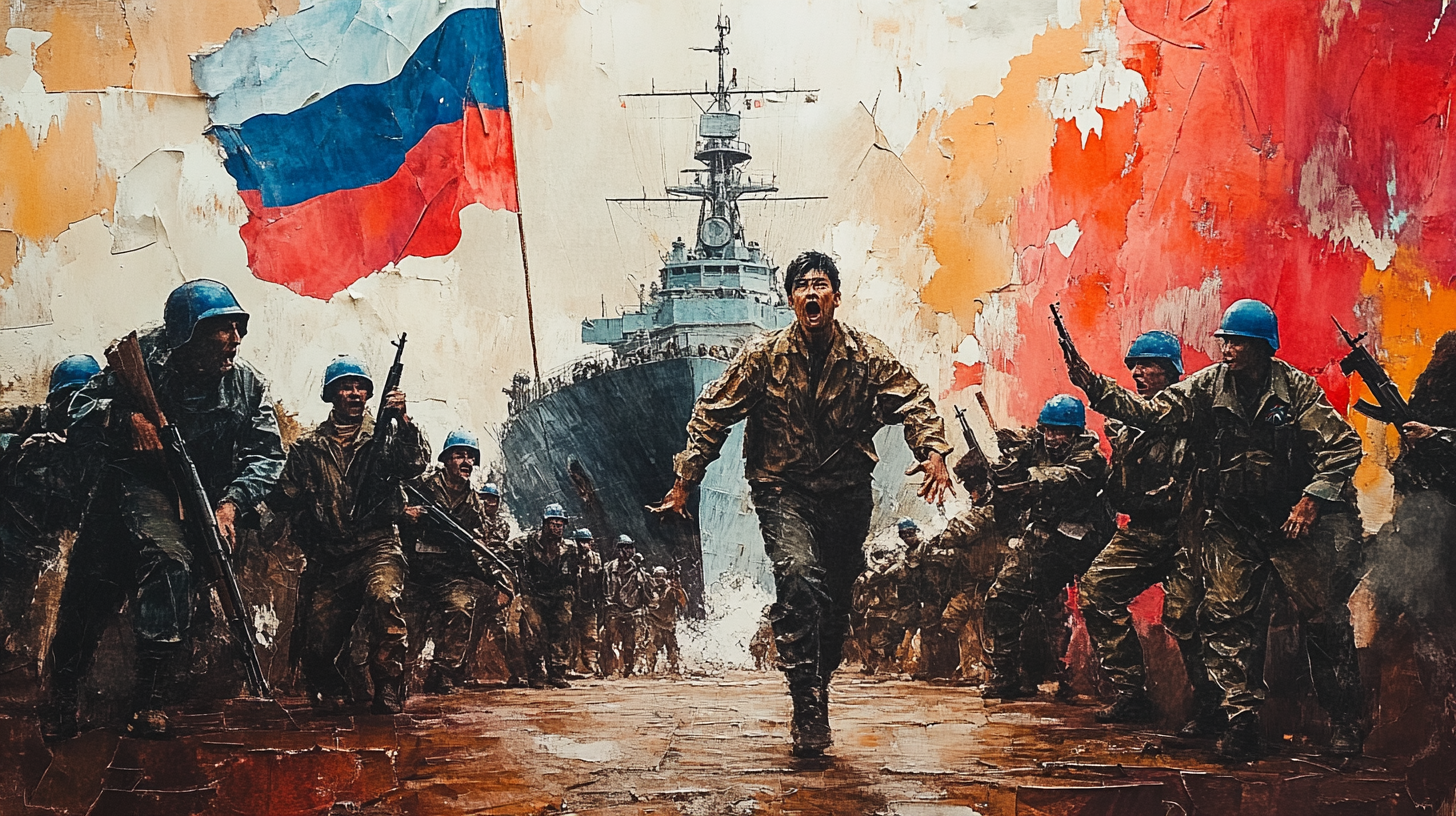 France Boards a Russian Tanker
