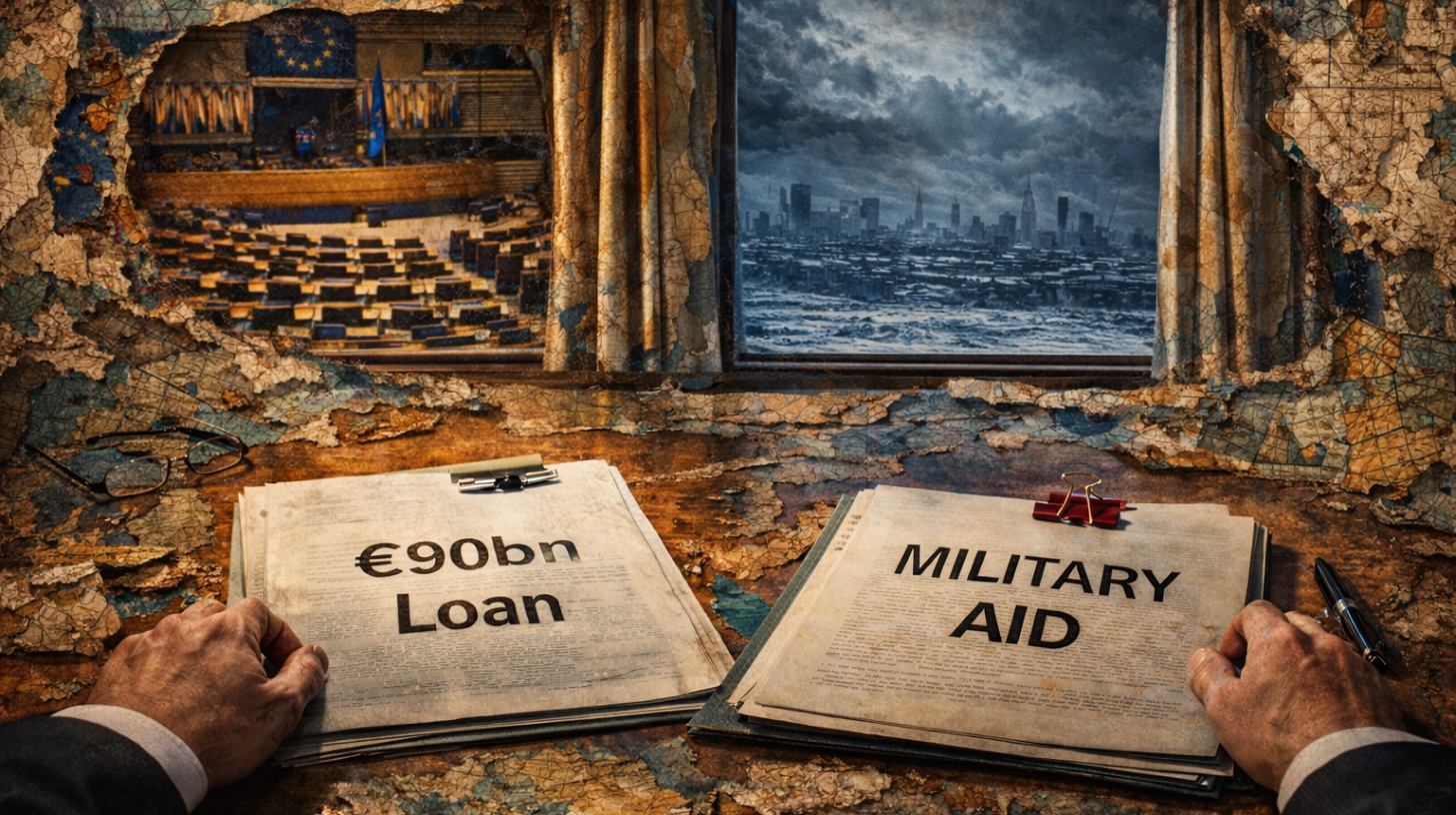 Military Aid from Britain and a €90bn Loan from Brussels