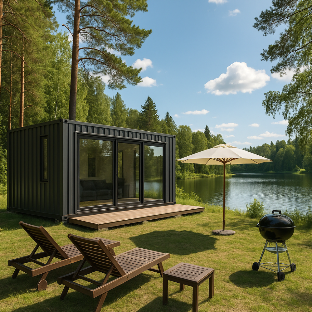 Shipping Container Home in UK