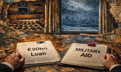 Military Aid from Britain and a €90bn Loan from Brussels