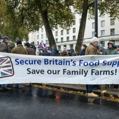 british farmers protest