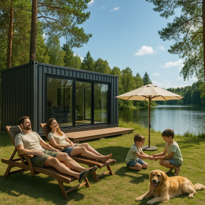 Shipping Container Home in UK