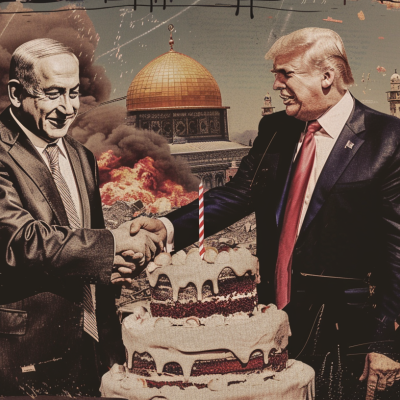 Benjamin Netanyahu presented Donald Trump
