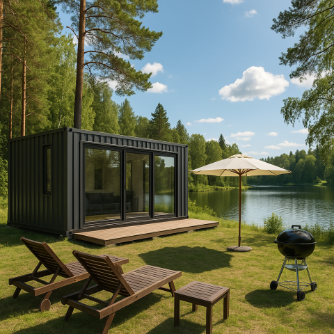 Shipping Container Home in UK