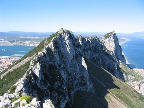 The Iconic Rock of Gibraltar. A Natural and Strategic Wonder