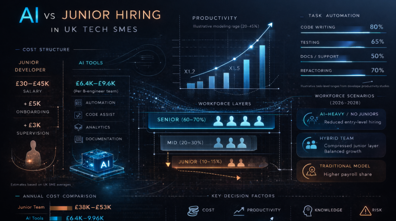 AI vs Junior Developers in UK Tech SMEs
