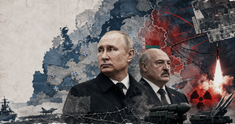 Putin and Lukashenko
